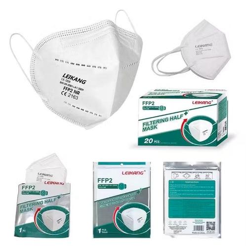 FFP2 mondmaskers 20 stuks - per stuk verpakt, Huis en Inrichting, Schoonmaakartikelen, Verzenden