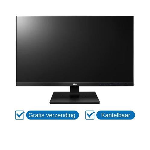 LG 27BK750Y-B – 27 Full HD Monitor Ergonomisch & Refurbished, Computers en Software, Monitoren, In hoogte verstelbaar, Draaibaar