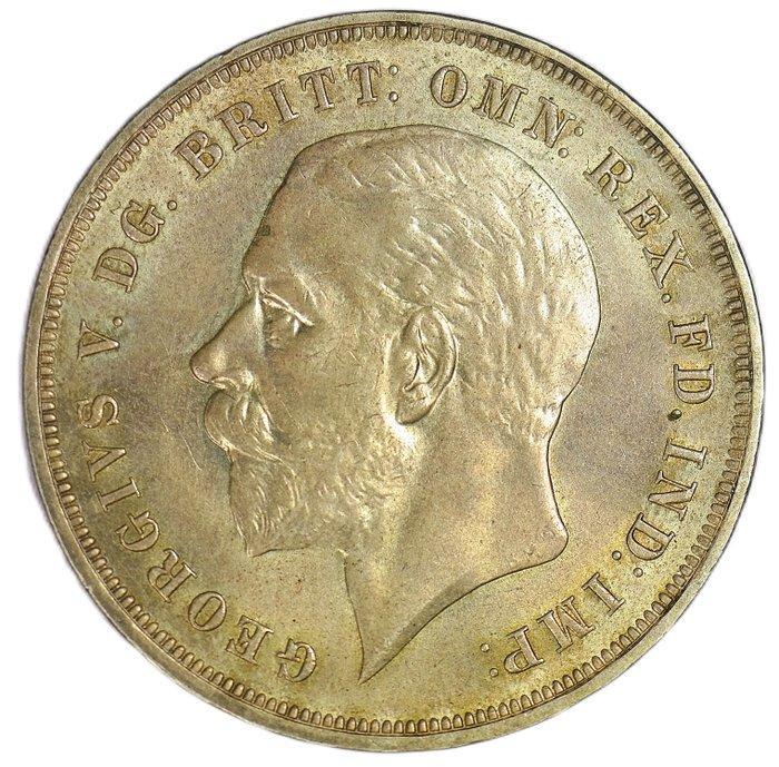 Verenigd Koninkrijk. George V. 1 Crown 1935 / Spink.4048, Postzegels en Munten, Munten | Europa | Niet-Euromunten