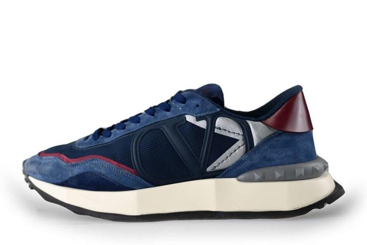 Valentino Sneakers in maat 45 Blauw, Kleding | Heren, Schoenen, Blauw, Zo goed als nieuw, Sneakers of Gympen, Verzenden