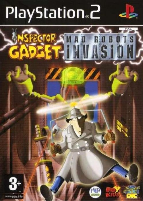 Playstation 2 Inspector Gadget: Mad Robots Invasion, Spelcomputers en Games, Games | Sony PlayStation 2, Zo goed als nieuw, Verzenden
