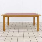 Eettafel met Linoleum Blad, Huis en Inrichting, Tafels | Eettafels, Ophalen of Verzenden, Nieuw