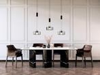 Hanglamp Lavin led, 3-lichts zwart rookglas, Huis en Inrichting, Nieuw, Glas, Modern, 75 cm of meer