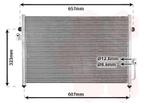 LUCHTCONDENSATOR VOOR HYUNDAI TERRACAN HP 2001-2003, Ophalen of Verzenden, Nieuw