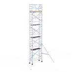 Rolsteiger Basic 75x190 10,2m werkhoogte tegen de gevel, Doe-het-zelf en Verbouw, Steigers, Verzenden, Nieuw, Rolsteiger of Kamersteiger