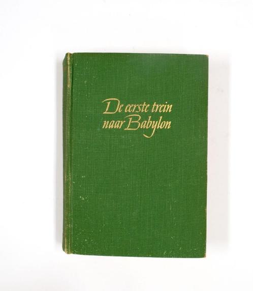 Boek Vintage De Eerste Trein naar Babylon Kennemer - EL028, Boeken, Literatuur, Gelezen, Verzenden