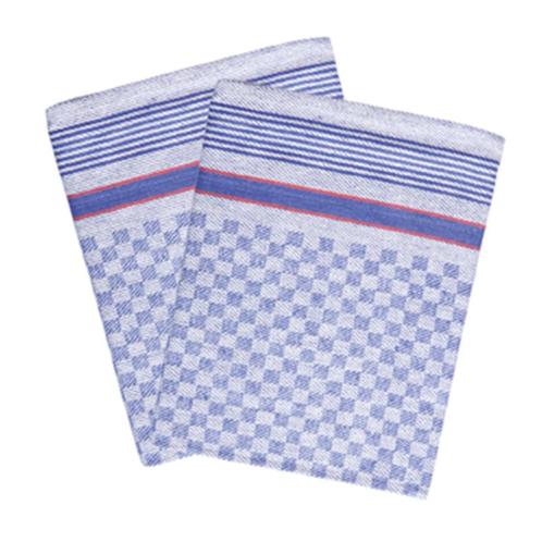 GGM Gastro | (10 stuks) Theedoek - 450x900mm - Blauw | GRTK7, Huis en Inrichting, Keuken | Textiel, Blauw, Nieuw, Theedoek of Handdoek