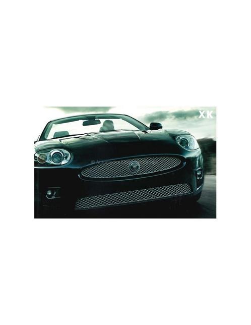 2008 JAGUAR XK BROCHURE ENGELS, Boeken, Auto's | Folders en Tijdschriften