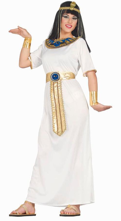 Cleopatra Kostuum Dames, Kleding | Dames, Carnavalskleding en Feestkleding, Nieuw, Verzenden