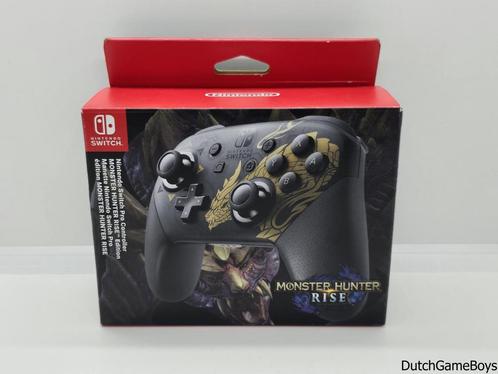 Nintendo Switch - Pro Controller - Monster Hunter Rise, Spelcomputers en Games, Spelcomputers | Nintendo Switch, Gebruikt, Verzenden