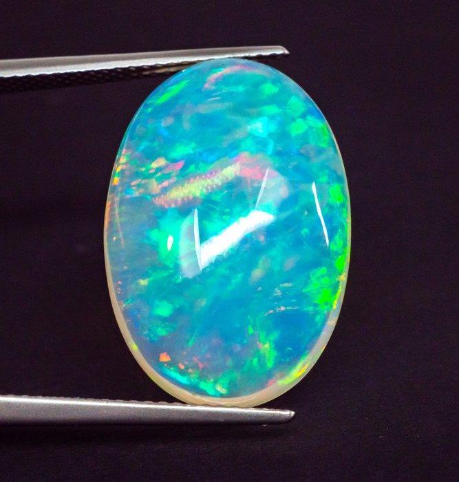 Zonder Minimumprijs Opaal - 11.13 ct - Gem Report Antwerp, Sieraden, Tassen en Uiterlijk, Edelstenen