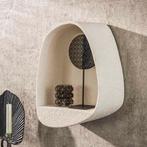 *WOONWINKEL* Wandschap Wit Druppel Vorm, Verzenden, Nieuw