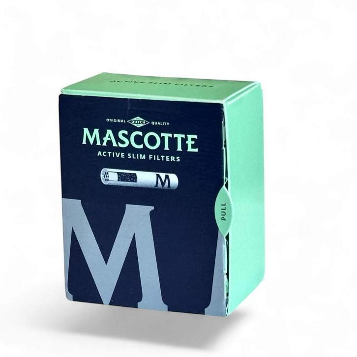 Mascotte Charcoal Coconut Filters       Pakje met 34, Verzamelen, Rookartikelen, Aanstekers en Luciferdoosjes, Nieuw, Ophalen of Verzenden