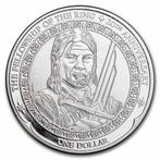 New Zealand - Lord of the Rings - Boromir - 1 oz 2021, Postzegels en Munten, Zilver, Losse munt, Verzenden