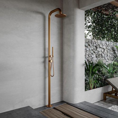 Buitendouche vrijstaand Fortifura Outdoor Deluxe Regendouche, Doe-het-zelf en Verbouw, Sanitair, Kraan, Nieuw, Ophalen of Verzenden