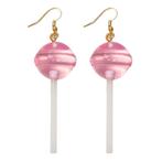 Fako Bijoux® - Oorbellen - Lolly Op Een Stokje - 15x78mm -, Sieraden, Tassen en Uiterlijk, Oorbellen, Verzenden, Nieuw
