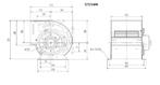 Combisteel Motor | Slakkenhuis | 1500m³/u | 1.8a | 0.2kw | 2, Ophalen of Verzenden, Nieuw