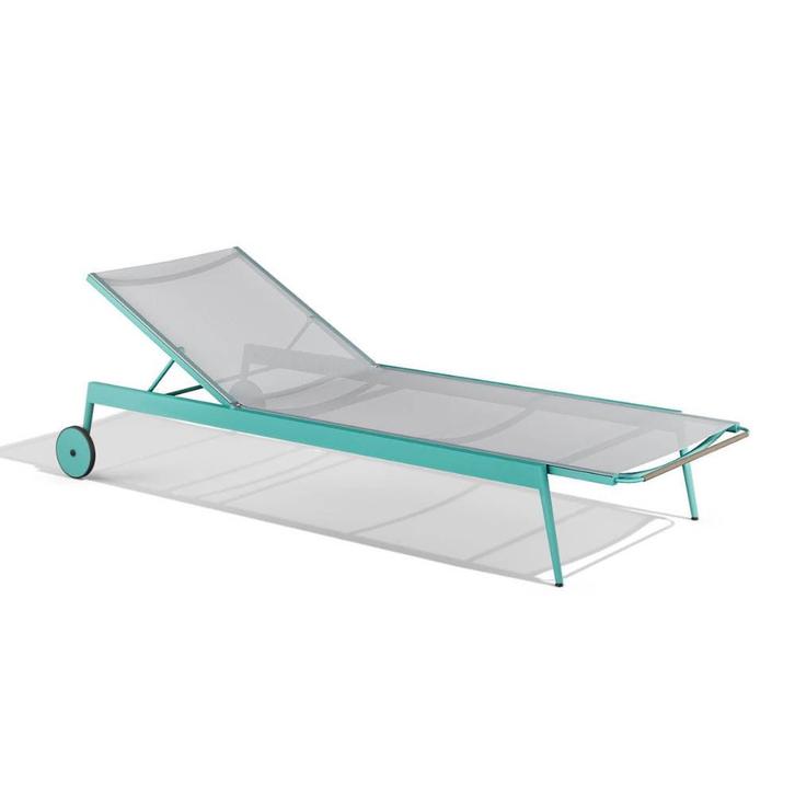 Babel D Kissi Ligbed met wielen, Tuin en Terras, Ligbedden, Nieuw, Verzenden