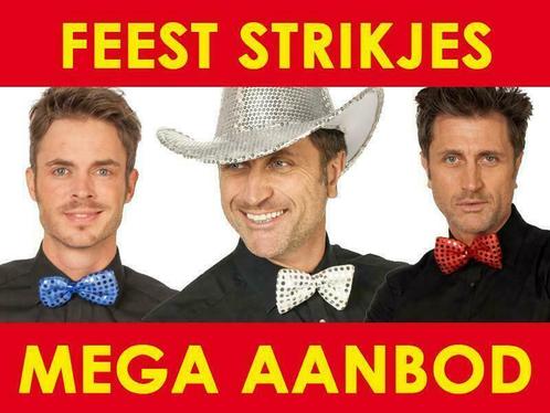 Mega aanbod feeststrikjes - Unieke feeststrikjes, Kleding | Dames, Carnavalskleding en Feestkleding, Accessoires, Nieuw, Ophalen of Verzenden