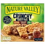5x Nature Valley Crunchy Variety Pack 5-pack 5x2 stuks, Verzenden