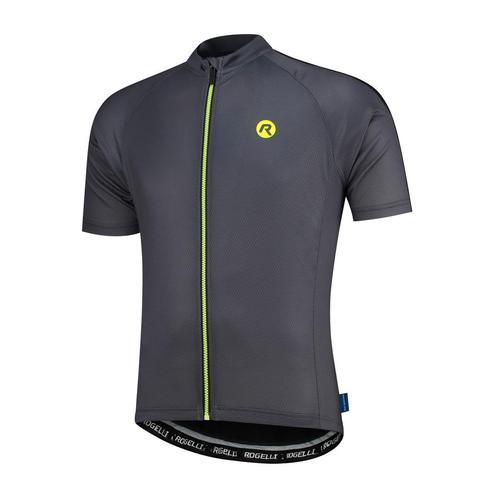 Explore Fietsshirt Heren Grijs/Fluor, Fietsen en Brommers, Fietsaccessoires | Fietskleding, Heren, Nieuw, Verzenden