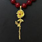 Natuurlijke Granaten Ketting. Hoge kwaliteit. Zeer zeldzaam., Antiek en Kunst, Antiek | Boeken en Bijbels
