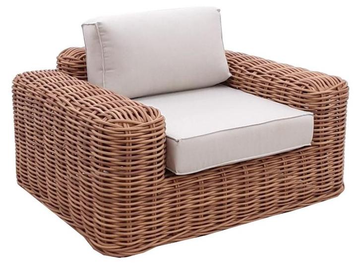 Meera - Lounge Tuinstoel - Wicker - The Outsider, Tuin en Terras, Tuinsets en Loungesets, Verzenden
