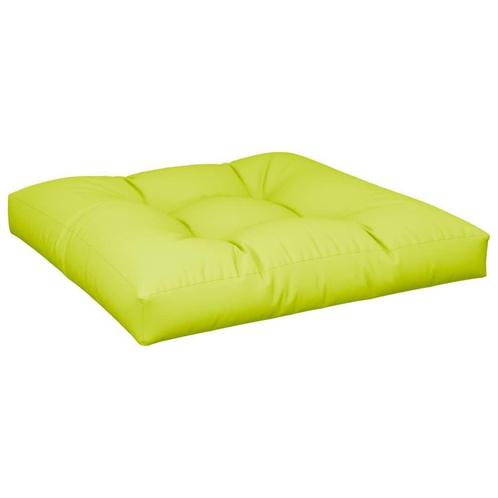 Palletkussen 80x80 Heldergroen - Retourdeal! 53% Korting, Huis en Inrichting, Woonaccessoires | Kussens, Vierkant, Groen, Nieuw