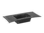 Onderbord Loodlook rechthoek 30*15*5 c Onderbord Basic Grey, Ophalen of Verzenden, Nieuw