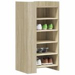 vidaXL Schoenenkast 52x37,5x100 cm bewerkt hout sonoma, Verzenden, Nieuw