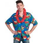 Hawaiiblouse Tropical Blauw Club Tropicana - 56-58 (XXL), Verzenden, Nieuw