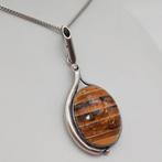 Zonder Minimumprijs - Ketting met hanger Zilver Barnsteen, Sieraden, Tassen en Uiterlijk, Antieke sieraden