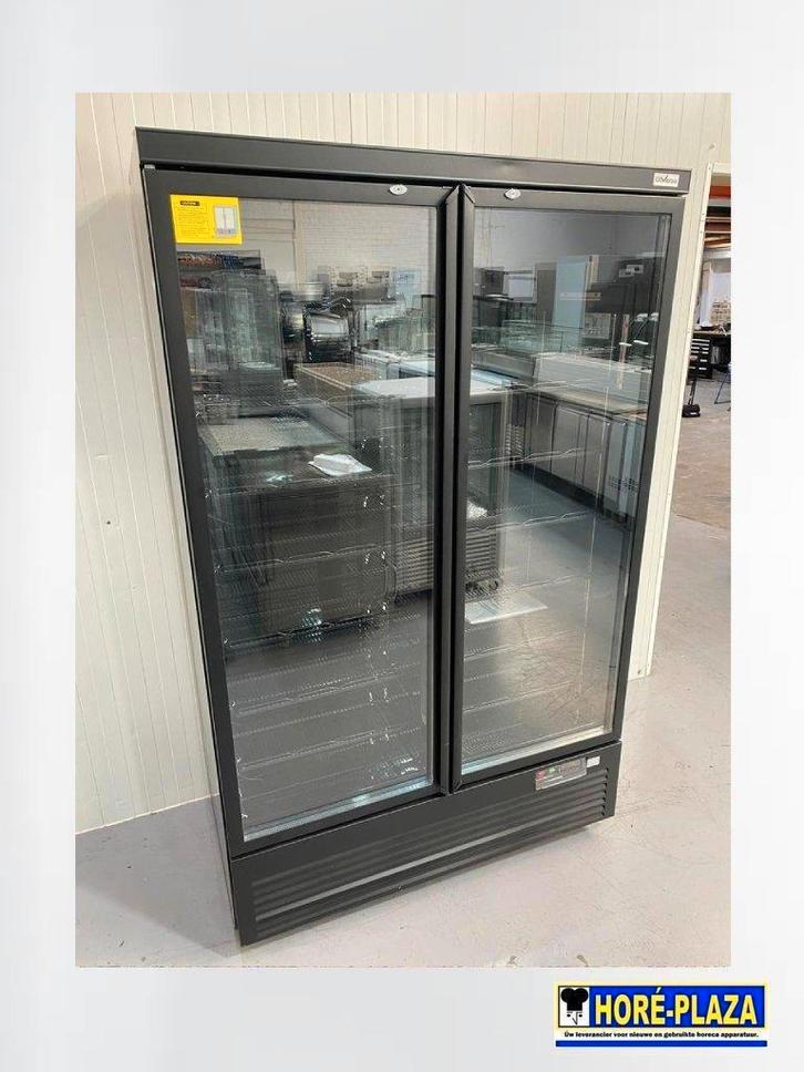 Horeca Glasdeurkoelkast  | Diverso | 1085L | Zwart (Demo), Zakelijke goederen, Horeca | Keukenapparatuur, Nieuw zonder verpakking
