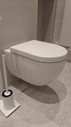 Hangend toilet mat wit wandcloset randloos - 0006, Ophalen, Nieuw, Toilet