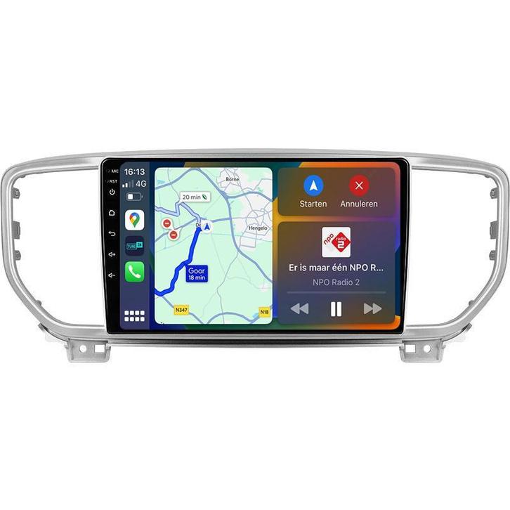 Kia Sportage Navigatie Radio met Apple Carplay Android Auto, Auto diversen, Autoradio's, Nieuw, Ophalen of Verzenden
