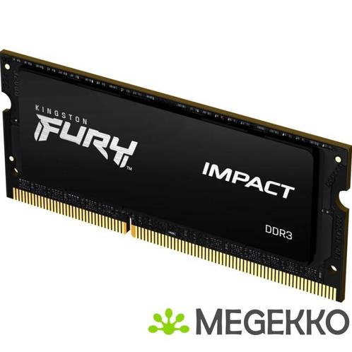 Kingston DDR3 SODIMM FURY Impact 1x8GB 1866, Computers en Software, RAM geheugen, Nieuw, Verzenden