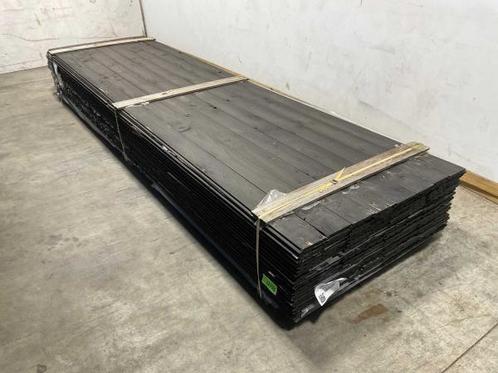 Veiling - 75x Douglas triple rhombus plank 400x14,5x1,8cm, Doe-het-zelf en Verbouw, Hout en Planken, Nieuw