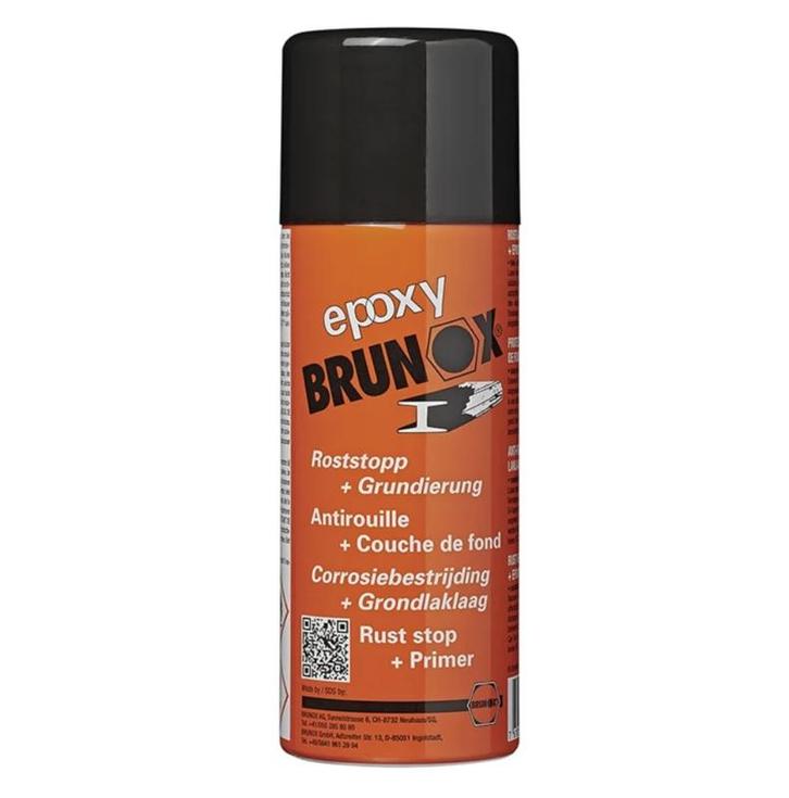 BRUNOX® Epoxy spray 400ml roeststop, Doe-het-zelf en Verbouw, Verf, Beits en Lak, Nieuw, Ophalen of Verzenden