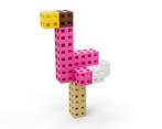 Meli - 50810 - Cube Pink 50 (kinder bouwsets), Kinderen en Baby's, Speelgoed | Bouwstenen, Verzenden, Nieuw