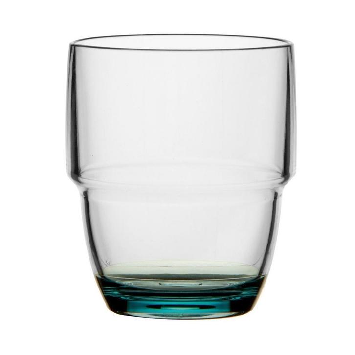 Scheepsservies Waterglazen Party Turquoise 280 ml Antislip -, Watersport en Boten, Overige Watersport en Boten, Nieuw, Ophalen of Verzenden