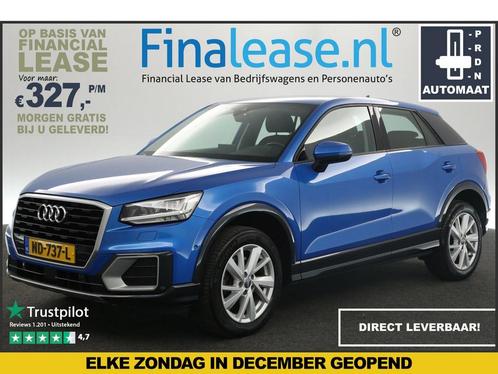 Audi Q2 1.4 TFSI 150PK AUT Clima Virtual LED Trekhaak €335pm, Auto's, Audi, Lease, Automaat, SUV of Terreinwagen, Benzine, Blauw