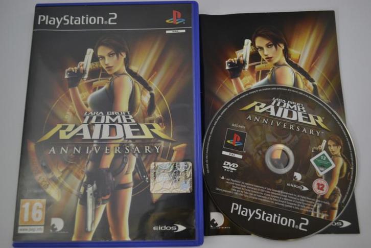 Lara Croft Tomb Raider Anniversary (PS2 PAL), Spelcomputers en Games, Games | Sony PlayStation 2, Zo goed als nieuw, Verzenden