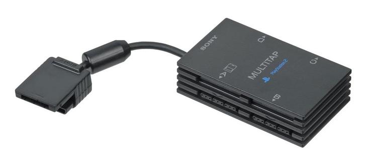 Playstation 2 Multitap voor 4 Spelers, Spelcomputers en Games, Spelcomputers | Sony PlayStation Consoles | Accessoires, Zo goed als nieuw