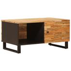 vidaXL Salontafel Bruin 80 x 50 x 40 cm Massief Mango Hout, Verzenden, Nieuw, 50 tot 100 cm, Minder dan 50 cm