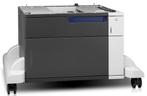 HP - laserjet 1 x 500 blatt papierzuführung mit standfuß, Overige typen, HP, Ophalen of Verzenden, Zo goed als nieuw
