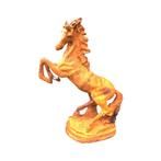 Steigerend paard - gietijzer beeld - 34 cm - rustiek, Tuin en Terras, Ophalen of Verzenden, Nieuw