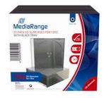 MediaRange | CD Slimcase | 5.2mm | 1 Disc | Zwart | 25 Stuks, Nieuw, Verzenden