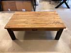 Salontafel Gerecycled teakhout | Naturel | Outlet prijzen!, Huis en Inrichting, Tafels | Salontafels, Ophalen, Nieuw, Industrieel