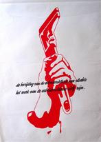 de bevrijding van de arbeidsklasse op vintage poster, Verzenden, Nieuw, Overige onderwerpen, Met lijst