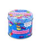 Snoepblik Beterschap 9cm, Verzenden, Nieuw